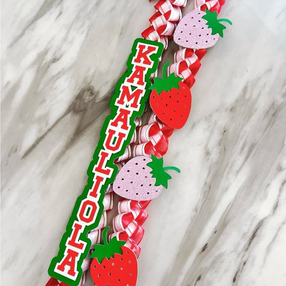 Customized Ribbon Leis